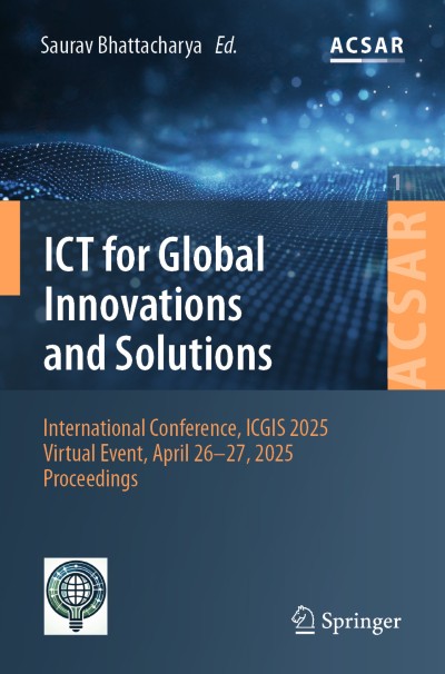 Link to Book ICT for Global Innovations and Solutions