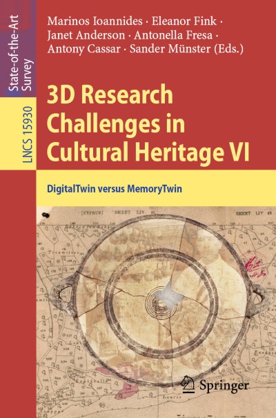 3D Research Challenges in Cultural Heritage VI | springerprofessional.de