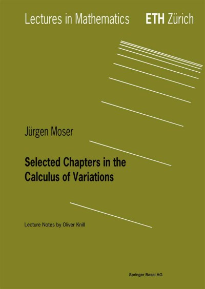 Cover of Book Selected Chapters in the Calculus of Variations