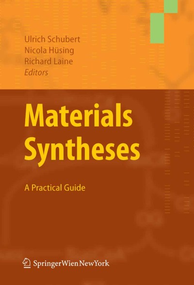 Link zu Buch Materials Syntheses