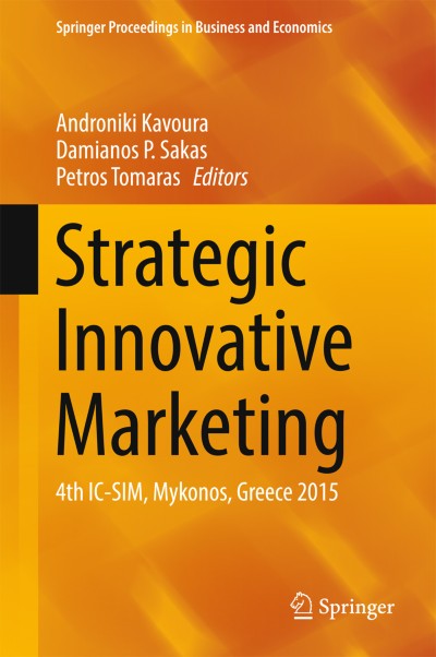 Cover of Book Strategic Innovative Marketing