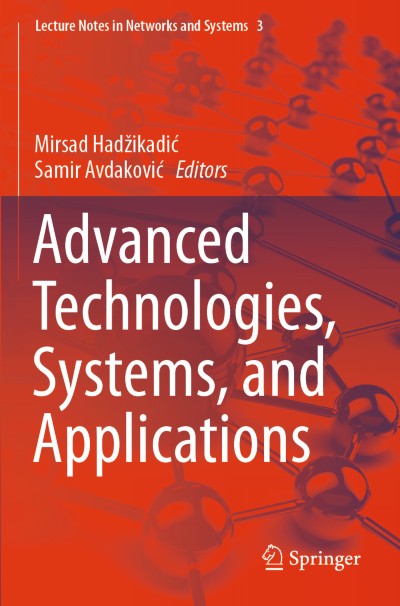 Cover of Book Advanced Technologies, Systems, and Applications
