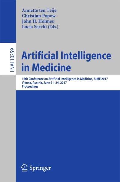 Cover für Buch Artificial Intelligence in Medicine