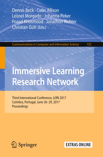 Link to Book Immersive Learning Research Network