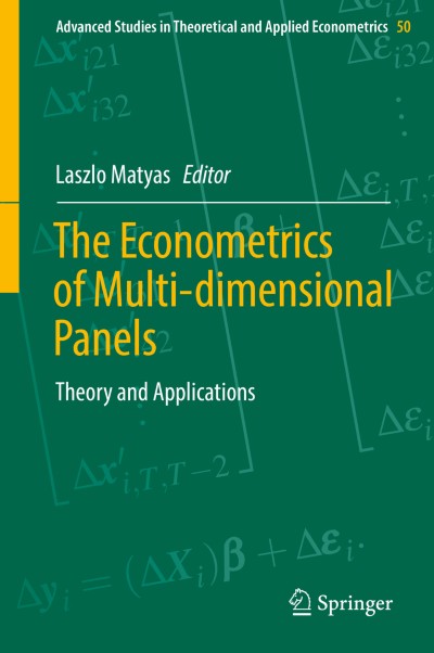 The Econometrics of Multi-dimensional Panels | springerprofessional.de