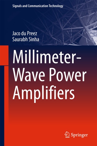 Millimeter-Wave Power Amplifiers | springerprofessional.de