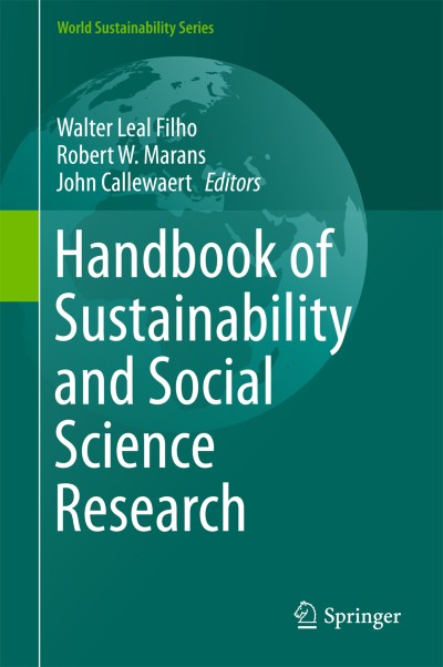 Link to Book Handbook of Sustainability and Social Science Research
