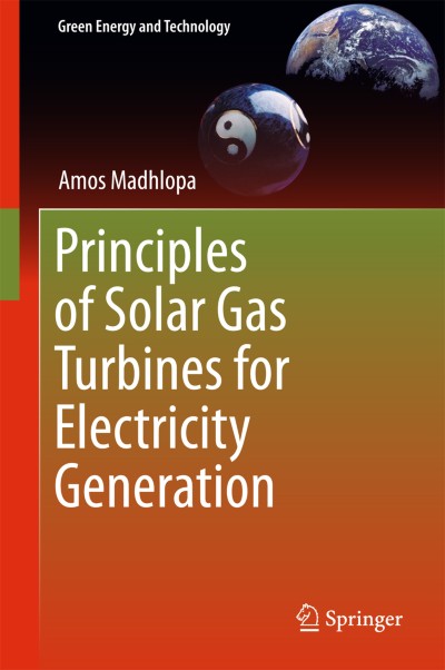 Link zu Buch Principles of Solar Gas Turbines for Electricity Generation