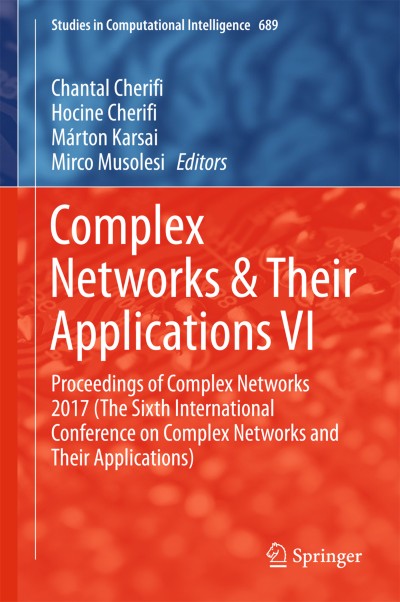 Link to Book Complex Networks & Their Applications VI
