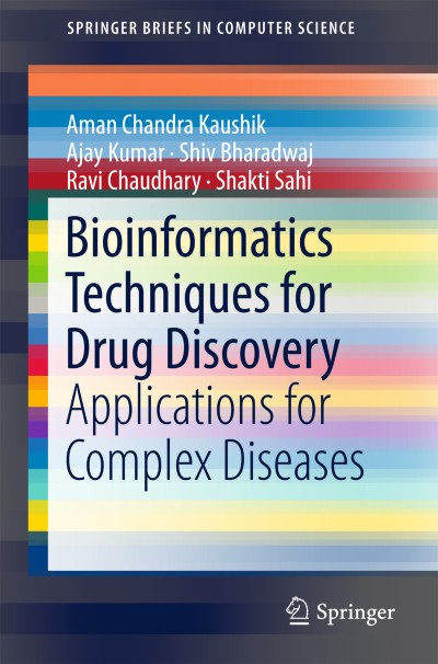 Link to Book Bioinformatics Techniques for Drug Discovery