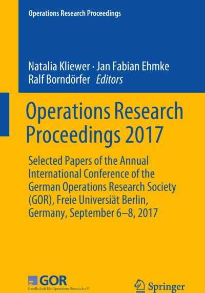 Link to Book Operations Research Proceedings 2017
