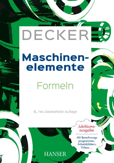 Link zu Buch Decker Maschinenelemente - Formeln