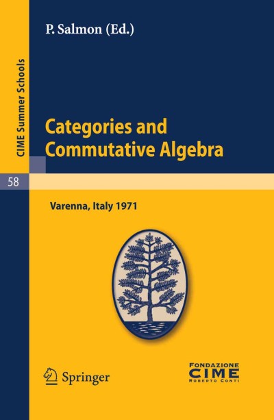 Cover für Buch Categories and Commutative Algebra