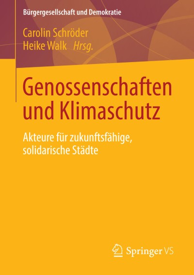 Link zu Buch Genossenschaften und Klimaschutz