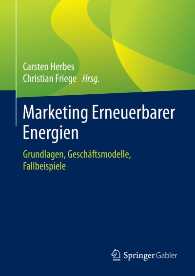 Cover für Buch Marketing Erneuerbarer Energien