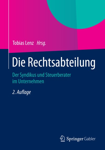 Link to Book Die Rechtsabteilung