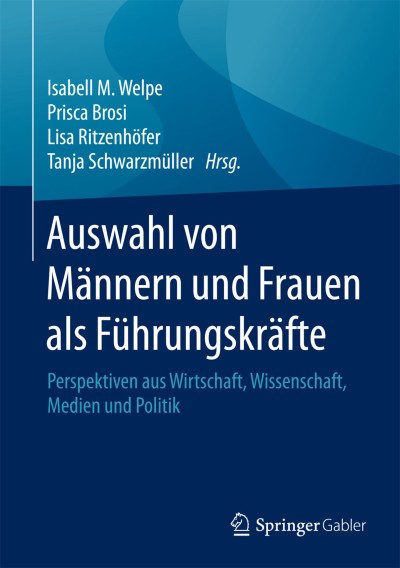 Link to Book Auswahl von Männern und Frauen als Führungskräfte