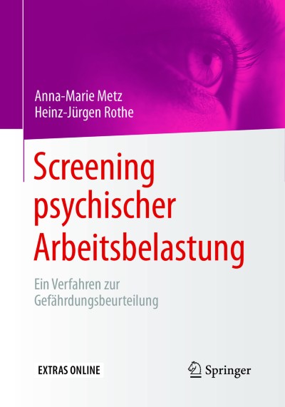 Cover für Buch Screening psychischer Arbeitsbelastung