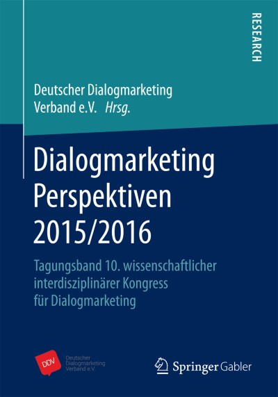 Cover of Book Dialogmarketing Perspektiven 2015/2016