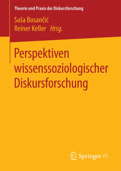 Cover of Book Perspektiven wissenssoziologischer Diskursforschung