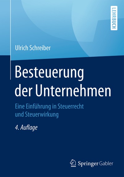 Link to Book Besteuerung der Unternehmen