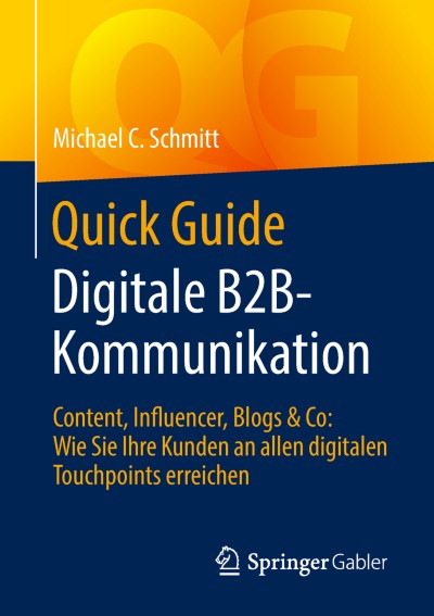 Link zu Buch Quick Guide Digitale B2B-Kommunikation