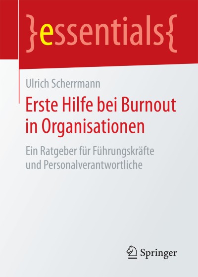 Link zu Buch Erste Hilfe bei Burnout in Organisationen