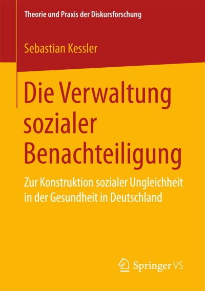 Cover of Book Die Verwaltung sozialer Benachteiligung