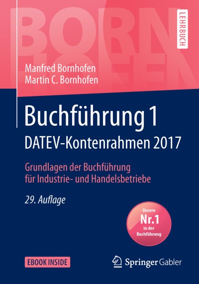 Cover of Book Buchführung 1 DATEV-Kontenrahmen 2017