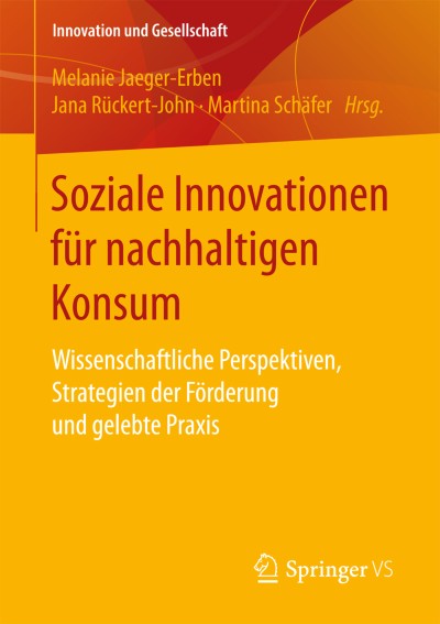 Cover für Buch Soziale Innovationen für nachhaltigen Konsum