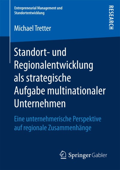 Cover für Buch Standort- und Regionalentwicklung als strategische Aufgabe multinationaler Unternehmen