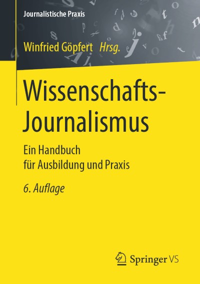 Link zu Buch Wissenschafts-Journalismus