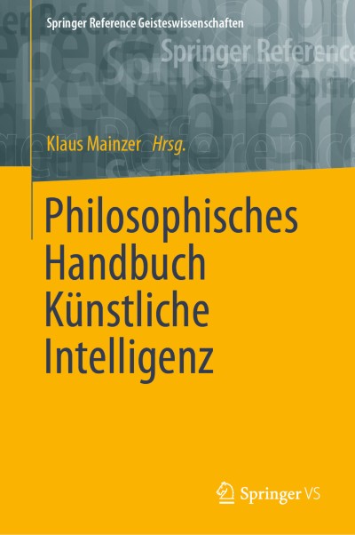 Cover für Buch Philosophisches Handbuch Künstliche Intelligenz
