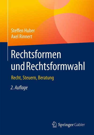 Link to Book Rechtsformen und Rechtsformwahl