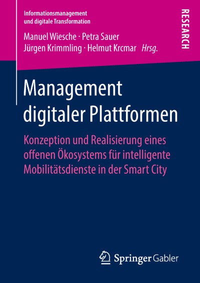 Link zu Buch Management digitaler Plattformen
