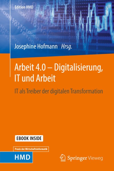 Link zu Buch Arbeit 4.0 – Digitalisierung, IT und Arbeit
