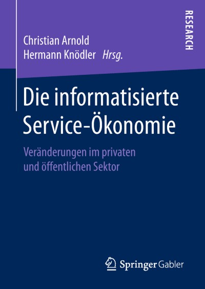 Link to Book Die informatisierte Service-Ökonomie