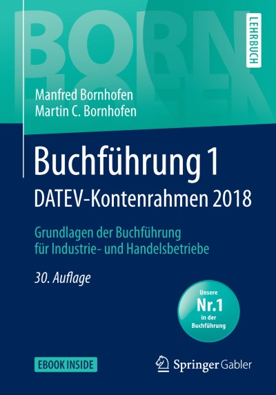 Cover of Book Buchführung 1 DATEV-Kontenrahmen 2018