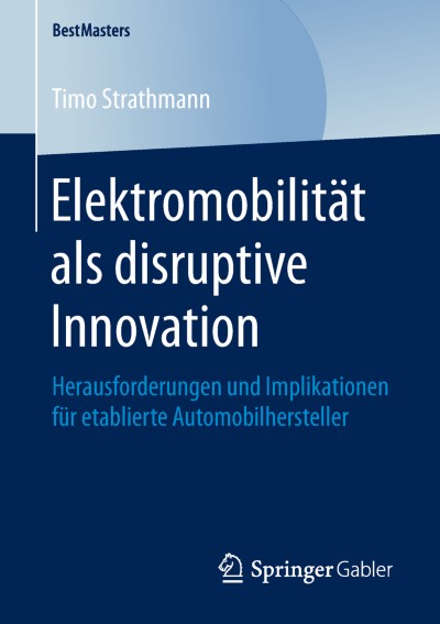 Link zu Buch Elektromobilität als disruptive Innovation