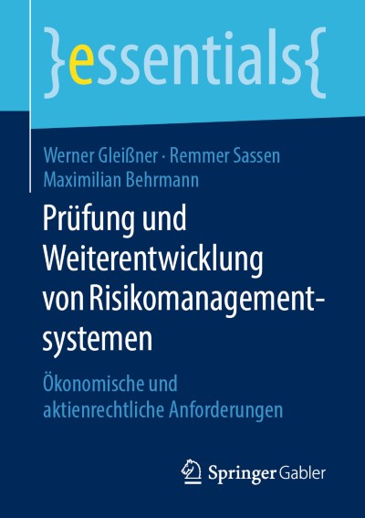 Link zu Buch Prüfung und Weiterentwicklung von Risikomanagementsystemen