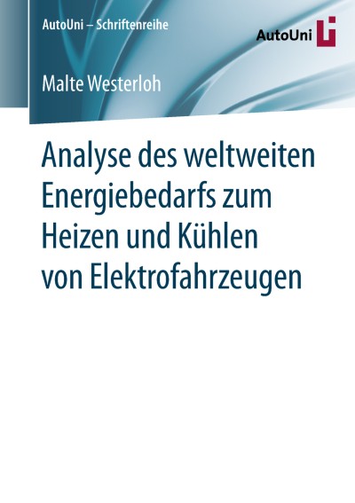 Link zu Buch Analyse des weltweiten Energiebedarfs zum Heizen und Kühlen von Elektrofahrzeugen