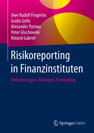 Cover of Book Risikoreporting in Finanzinstituten