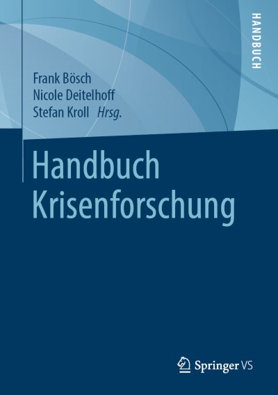 Cover für Buch Handbuch Krisenforschung