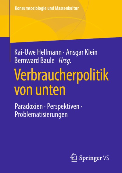 Link zu Buch Verbraucherpolitik von unten
