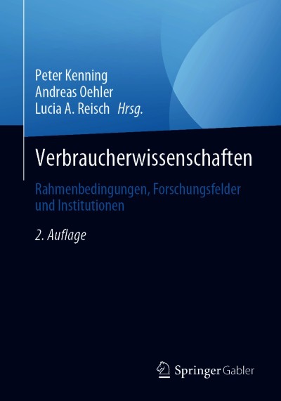 Link zu Buch Verbraucherwissenschaften