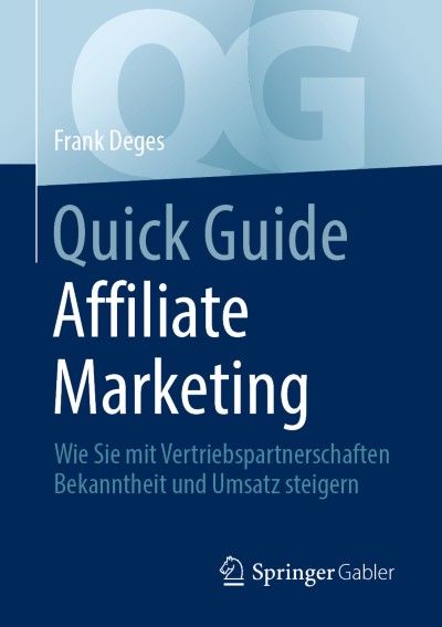 Link zu Buch Quick Guide Affiliate Marketing