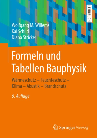 Link zu Buch Formeln und Tabellen Bauphysik