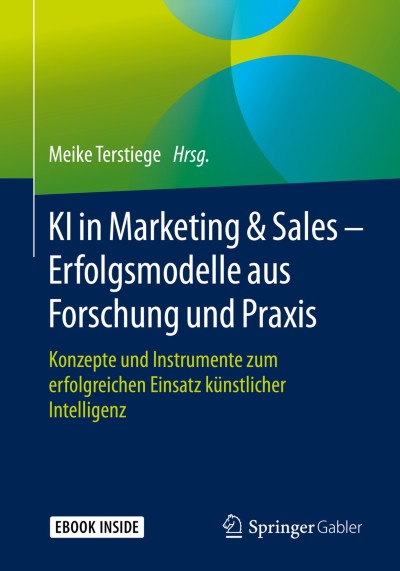 Link zu Buch KI in Marketing & Sales – Erfolgsmodelle aus Forschung und Praxis