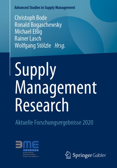 Link zu Buch Supply Management Research