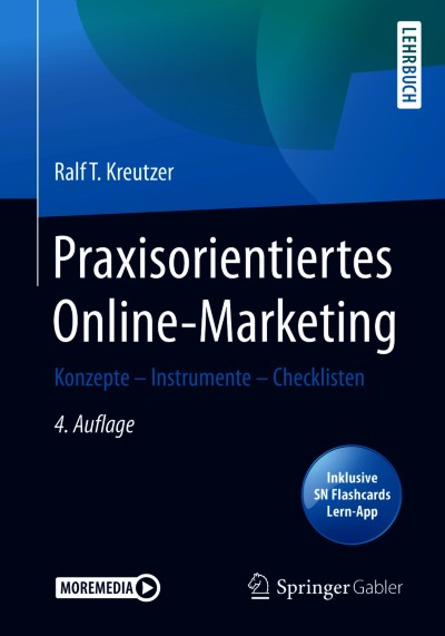 Cover für Buch Praxisorientiertes Online-Marketing